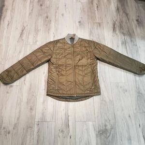 Orage Mens Green  Quilted Jacket Size M/M